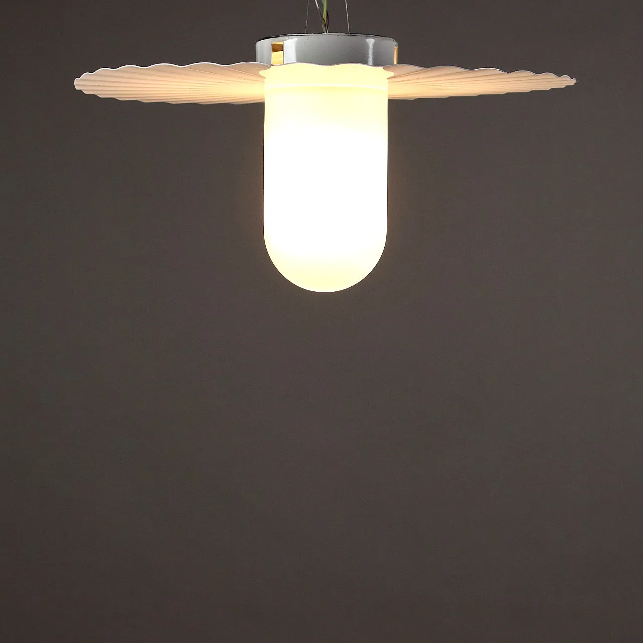 Plissetta chandelier by Achille Castiglioni for Flos, 1980s 1