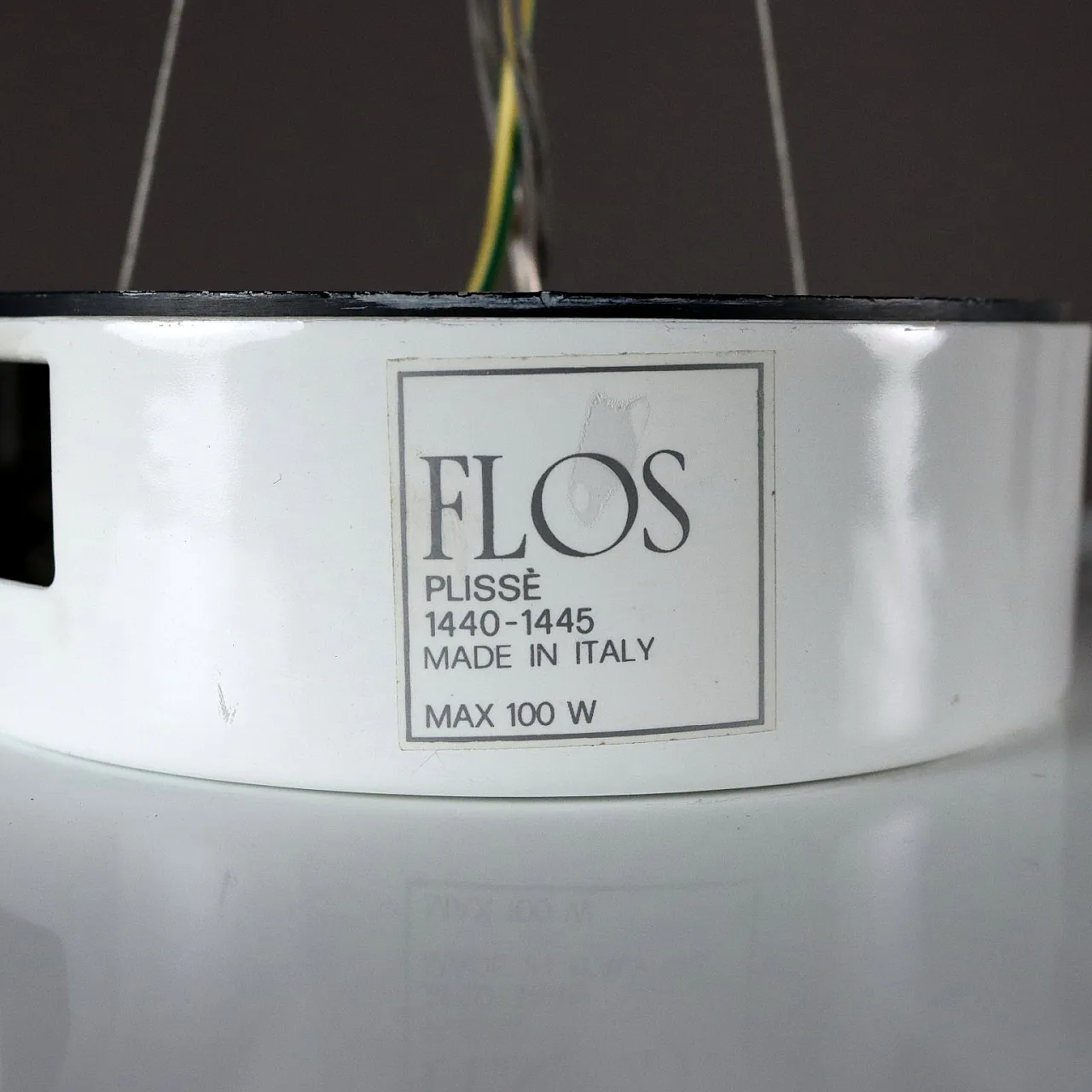 Plissetta chandelier by Achille Castiglioni for Flos, 1980s 7