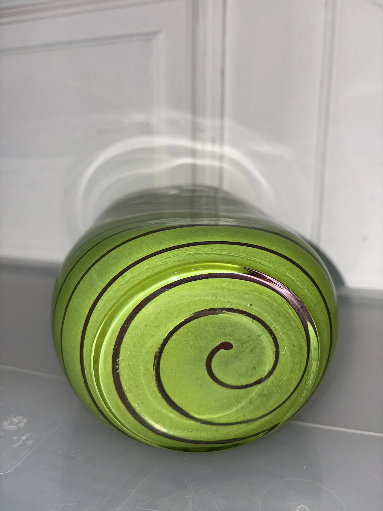 Vaso in vetro di Murano, anni '70 6