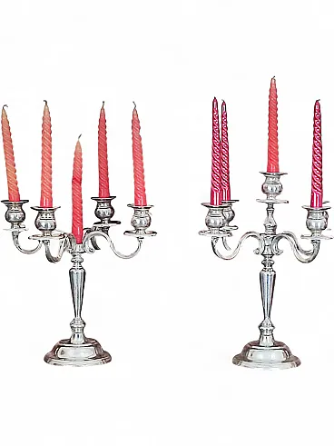 Coppia di Candelieri Stile Neoclassico, '800