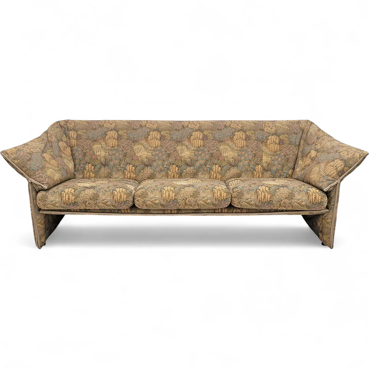 Sofa in jacquard Le stelle by Mario Bellini for B&B Italia, 1970 12