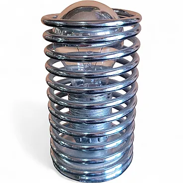 Lampada da tavolo in metallo cromato Massive, Belgio, anni '90