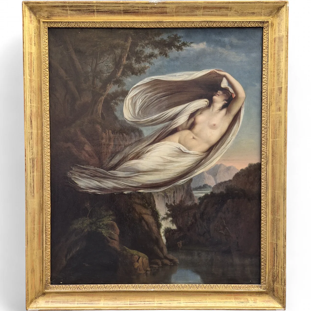 Eco e Narciso - Dipinto a olio su tela di Guy Head, Regno Unito 6