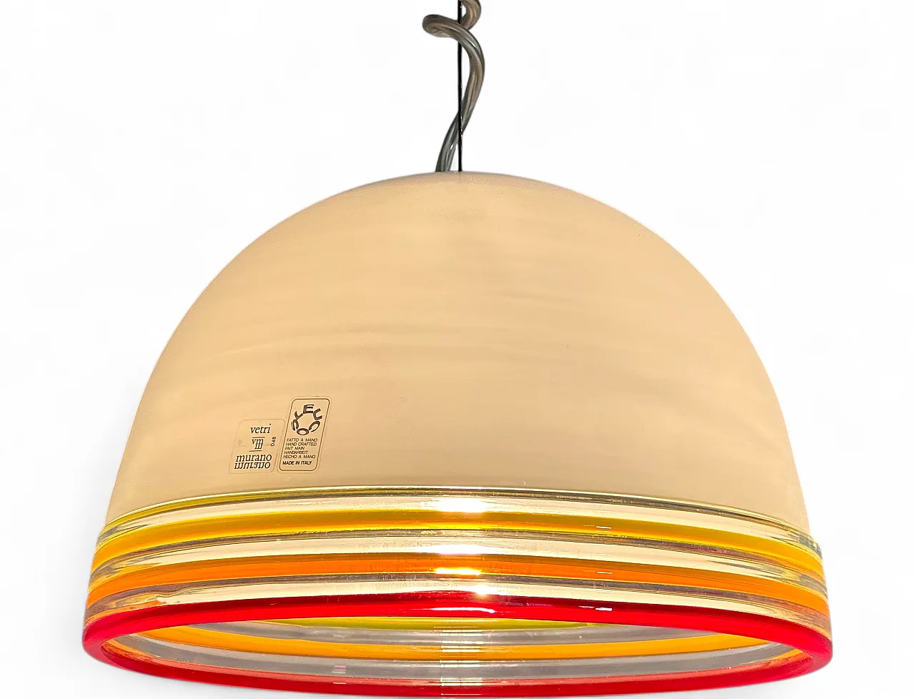 Febo model chandelier by R. Pamio and R. Toso for Leucos, 1970s 16