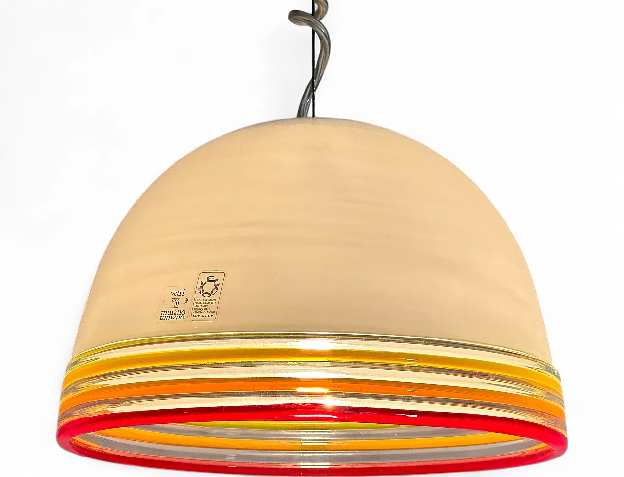 Febo model chandelier by R. Pamio and R. Toso for Leucos, 1970s 18