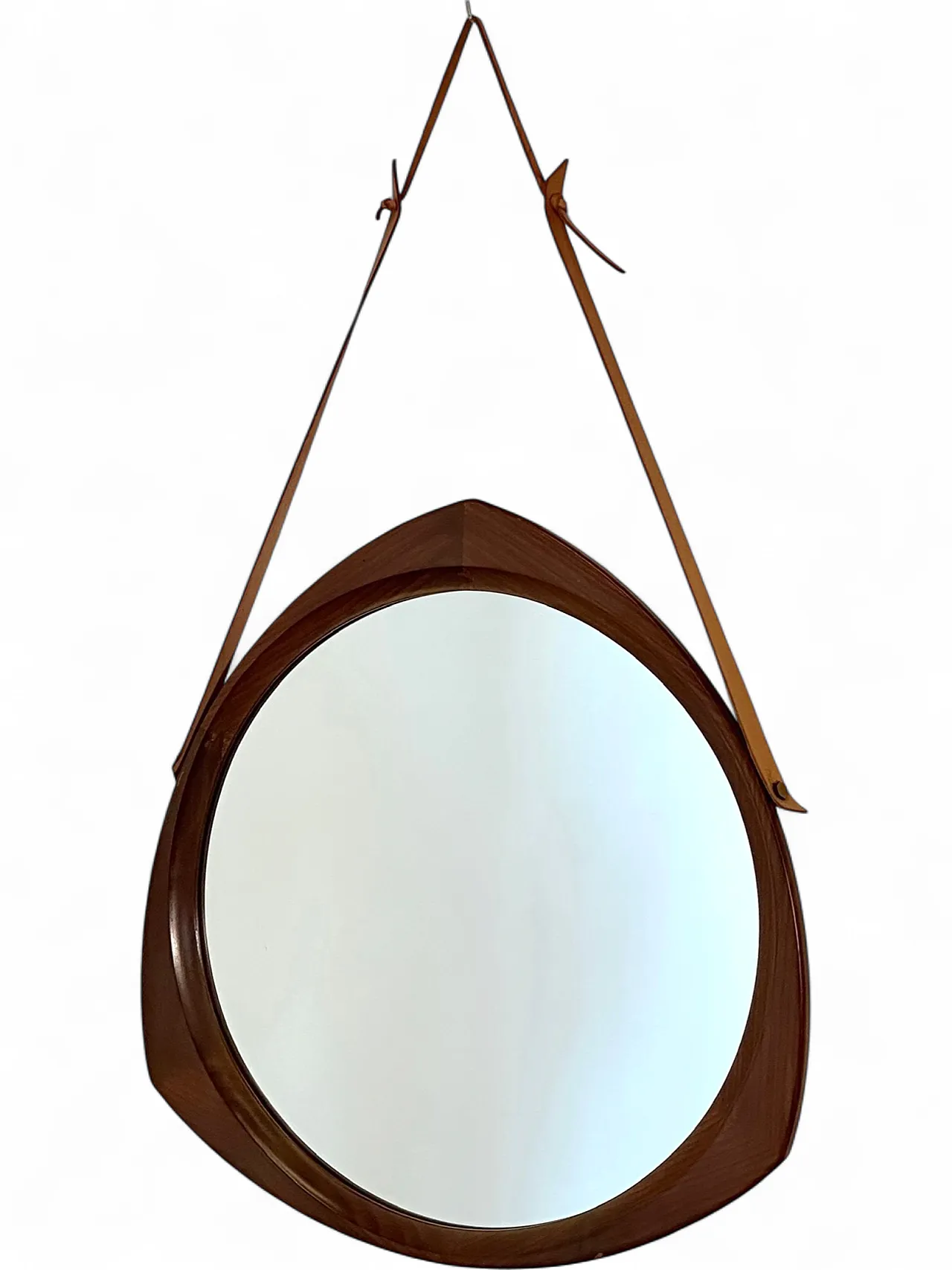 Specchio in teak nello stile di Campo & Graffi anni 70 12