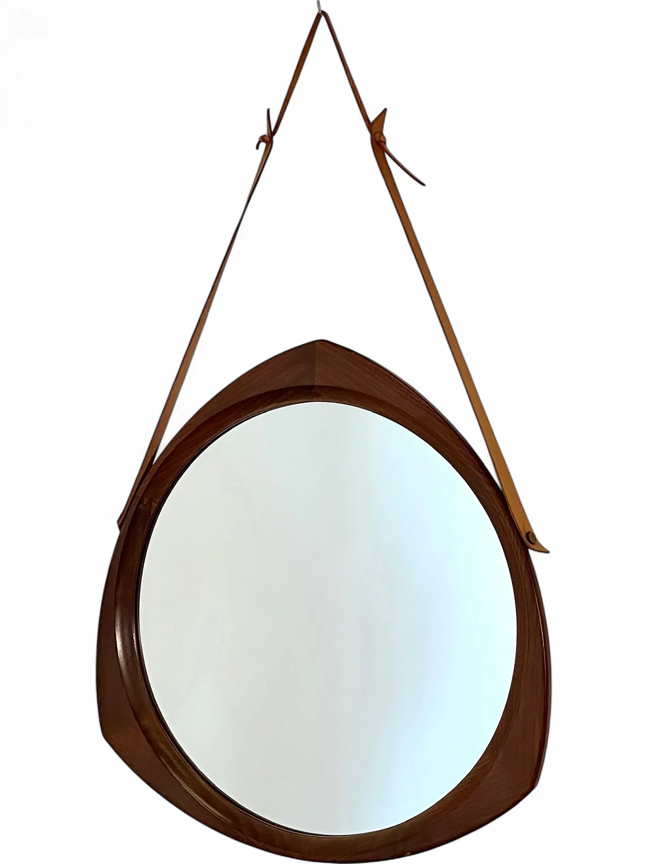 Specchio in teak nello stile di Campo & Graffi anni 70 13