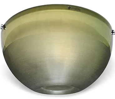 Lampada da soffitto moderna emisferica di Guzzini, anni '70