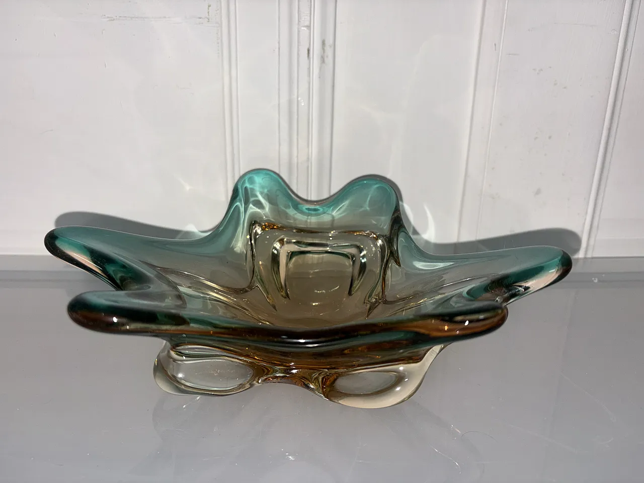 Murano glass pocket emptier, anni '70 1