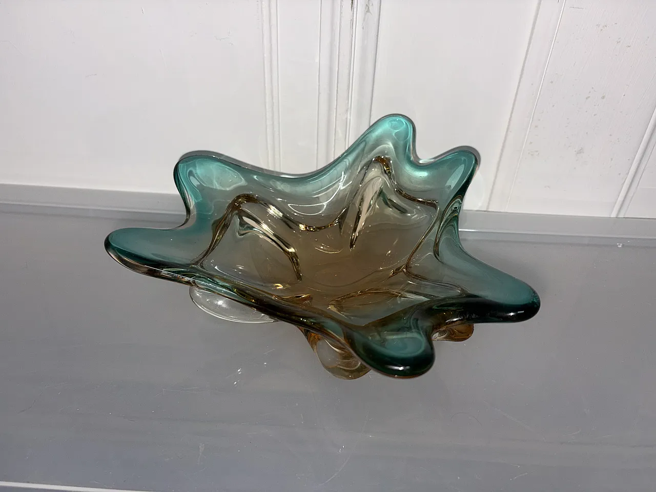 Murano glass pocket emptier, anni '70 4