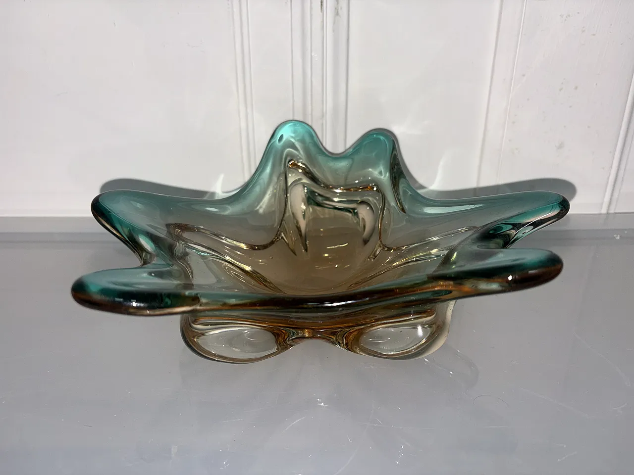 Murano glass pocket emptier, anni '70 5