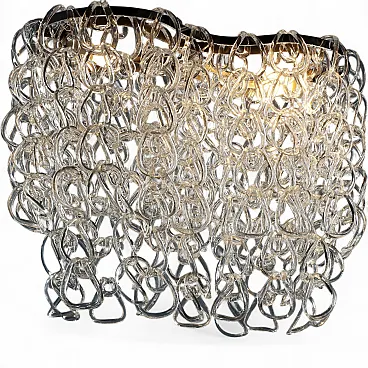 Lampadario Giogali di Angelo Mangiarotti per Vistosi, '900