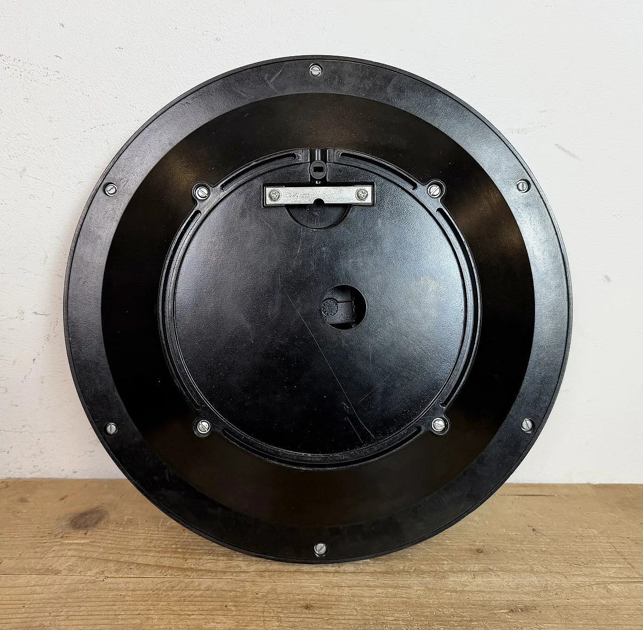 Industrial Bakelite Factory Wall Clock from Elektročas, 1990s 16