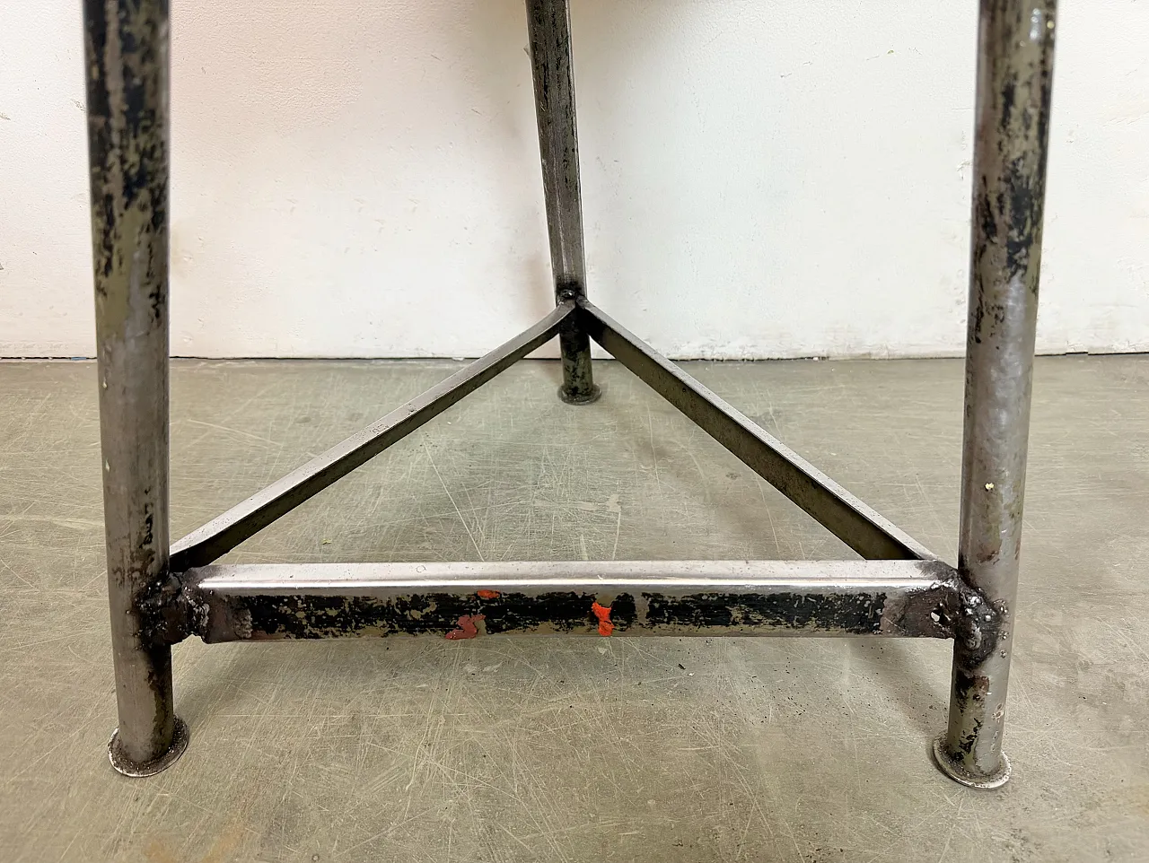 Black Industrial Workshop Stool, 1960s 12