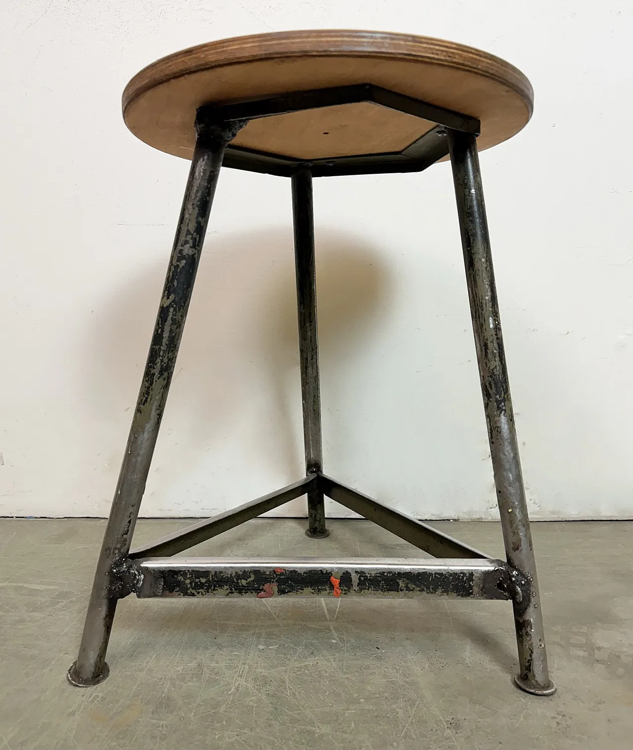 Black Industrial Workshop Stool, 1960s 13