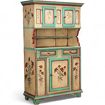 Credenza in abete laccata, '800