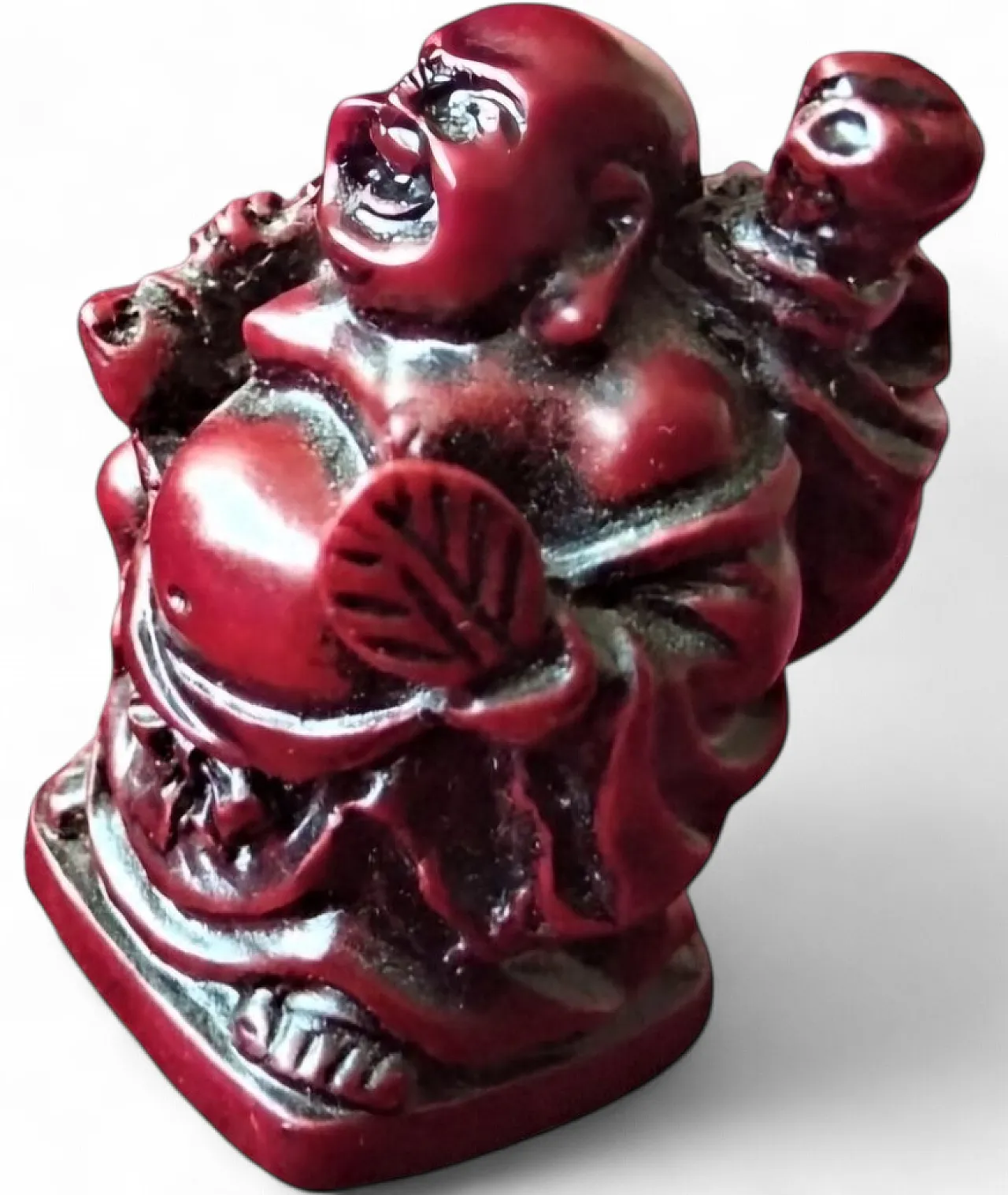Chinese carved carnelian laughing Buddha, 18th century 5