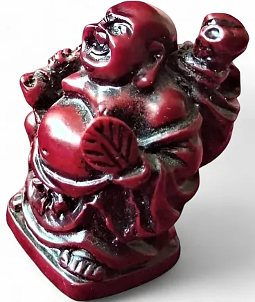 Chinese carved carnelian laughing Buddha, 18th century