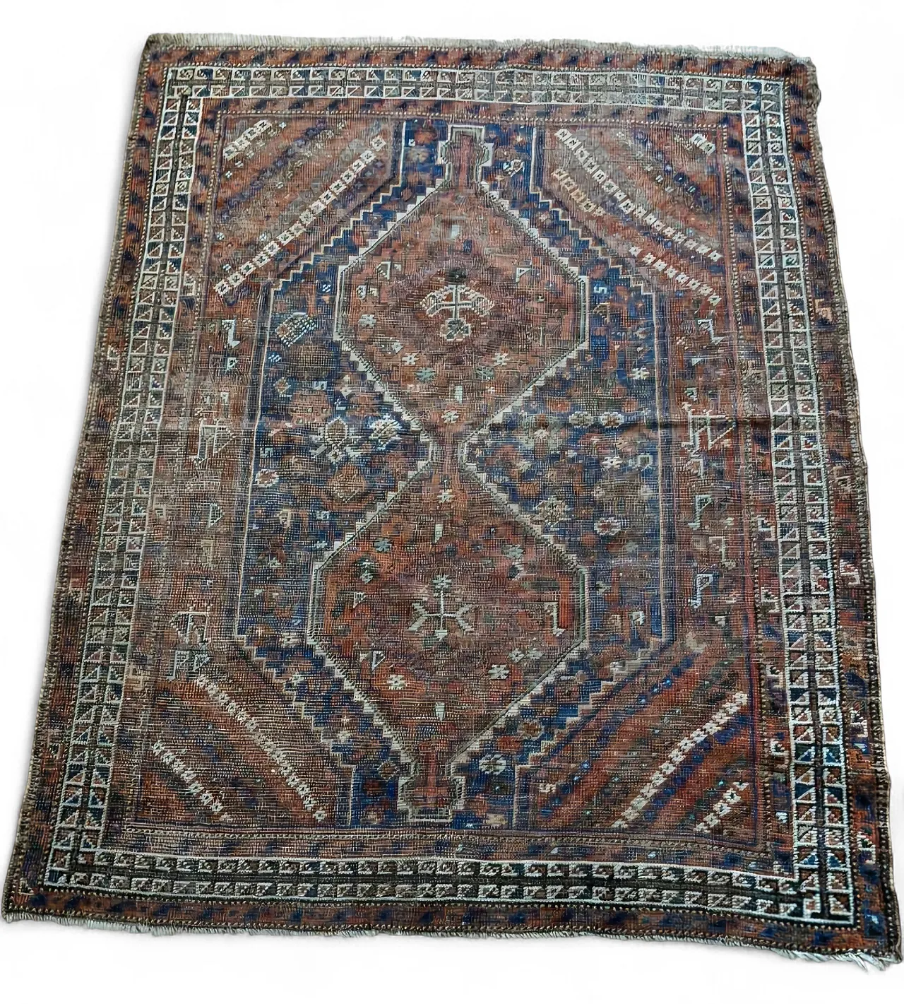 Caucasian Shirvan Medallion Rug, 19th Century 13