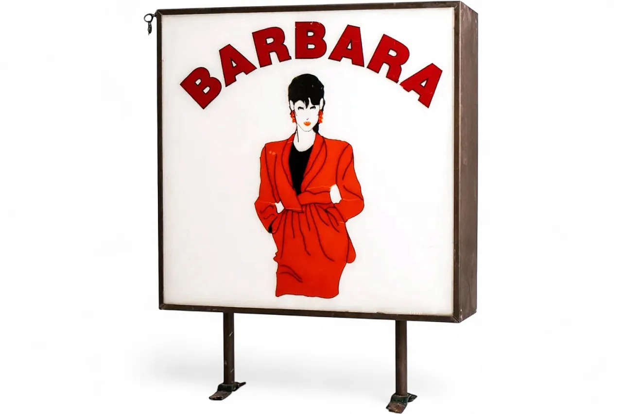 Advertising lightbox, 1970s 6