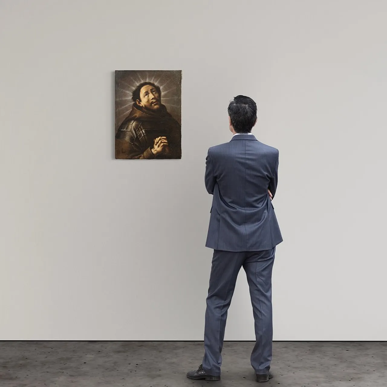 Italian painting Ecstasy of Saint Francis, 18th century 2