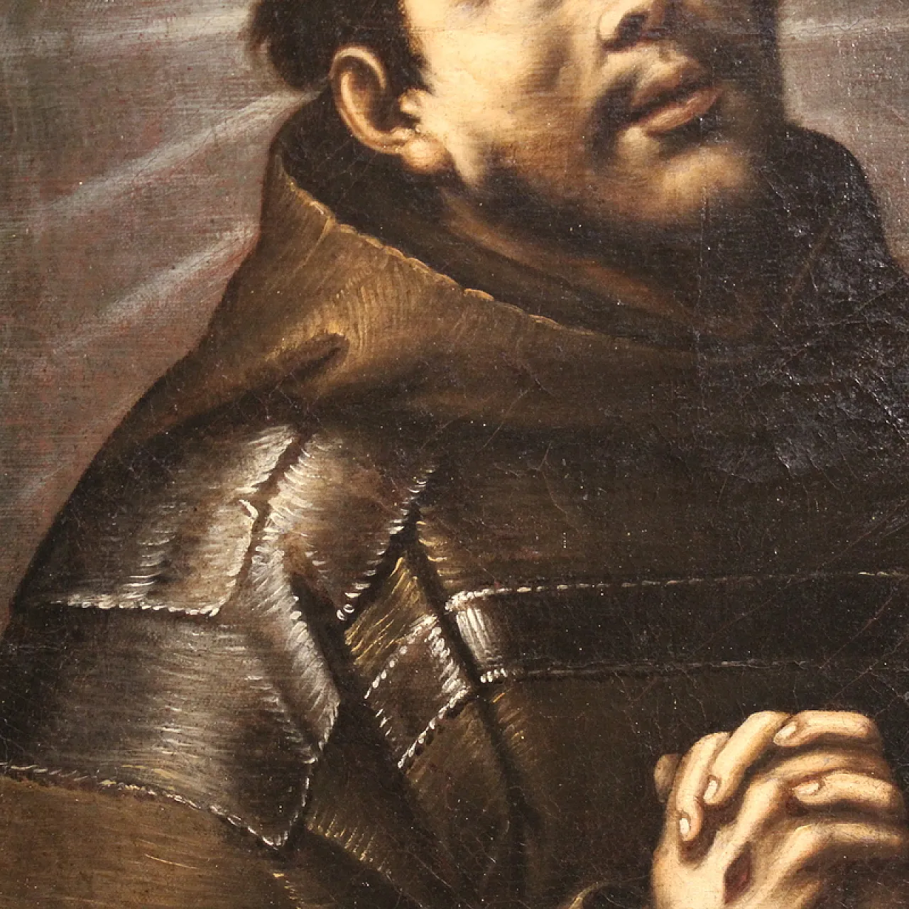 Italian painting Ecstasy of Saint Francis, 18th century 14