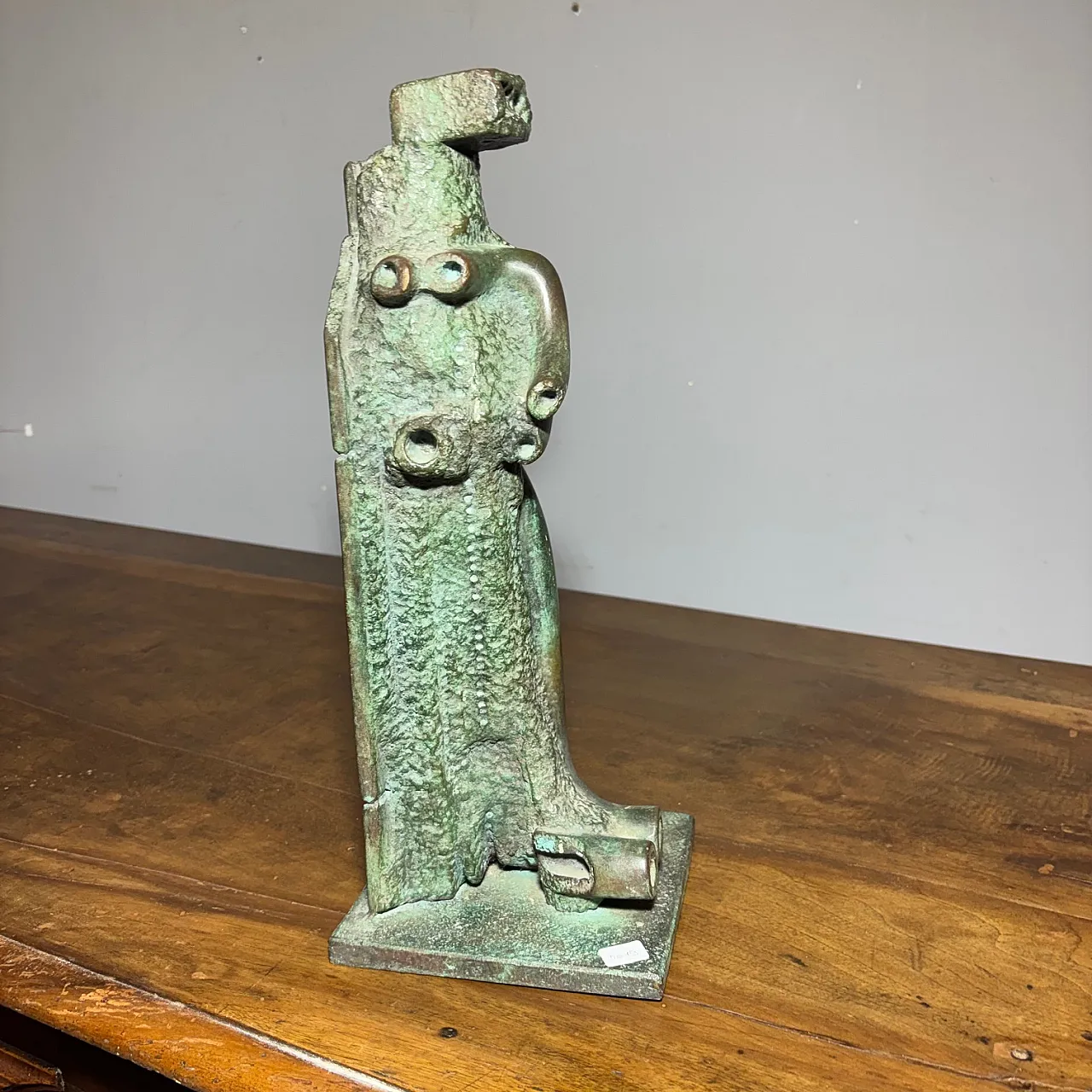 Bronze sculpture totem Horst BoHm Kronach. Germany, 70s 14