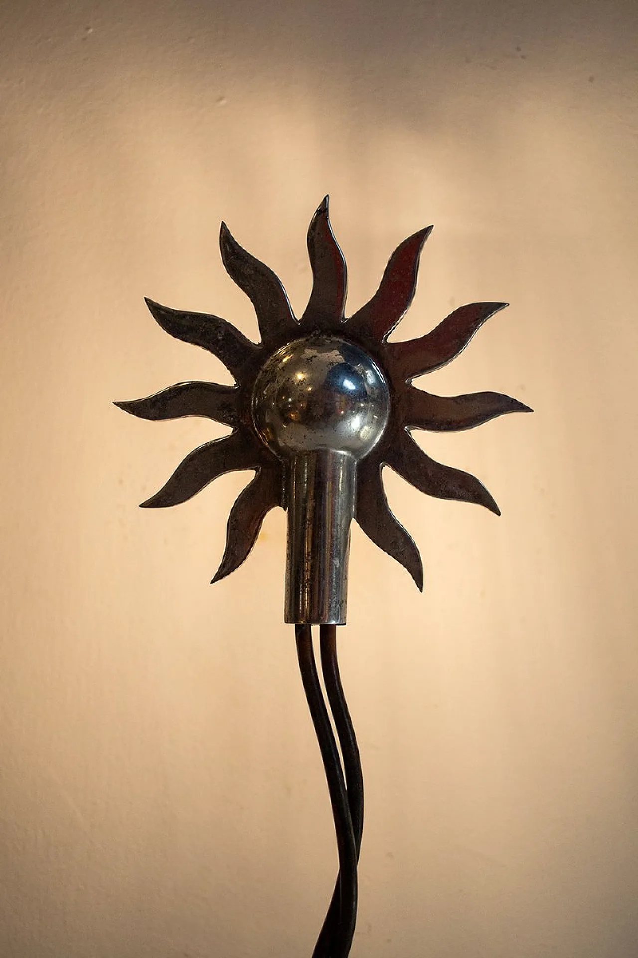 Sun table lamp by Genesi & Thiel, 1980s 3