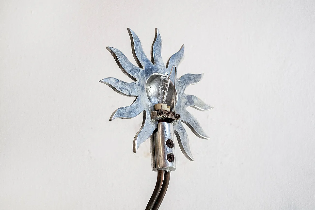 Sun table lamp by Genesi & Thiel, 1980s 4