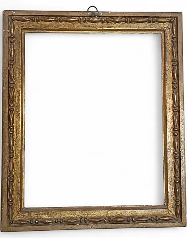 Gilded wood frame Louis XVI, 18th century