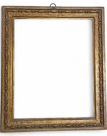 Gilded wood frame Louis XVI, late 18th century