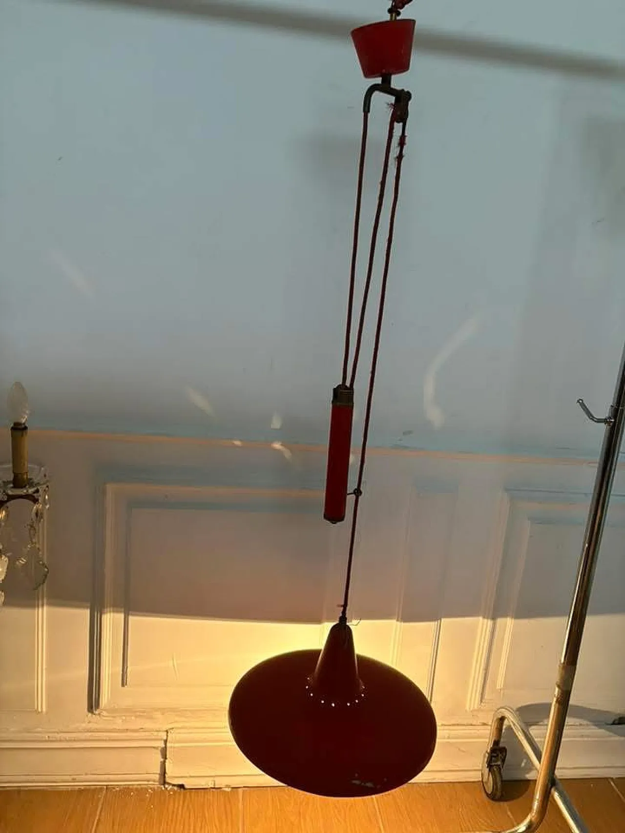 Metal chandelier, 1920s 2