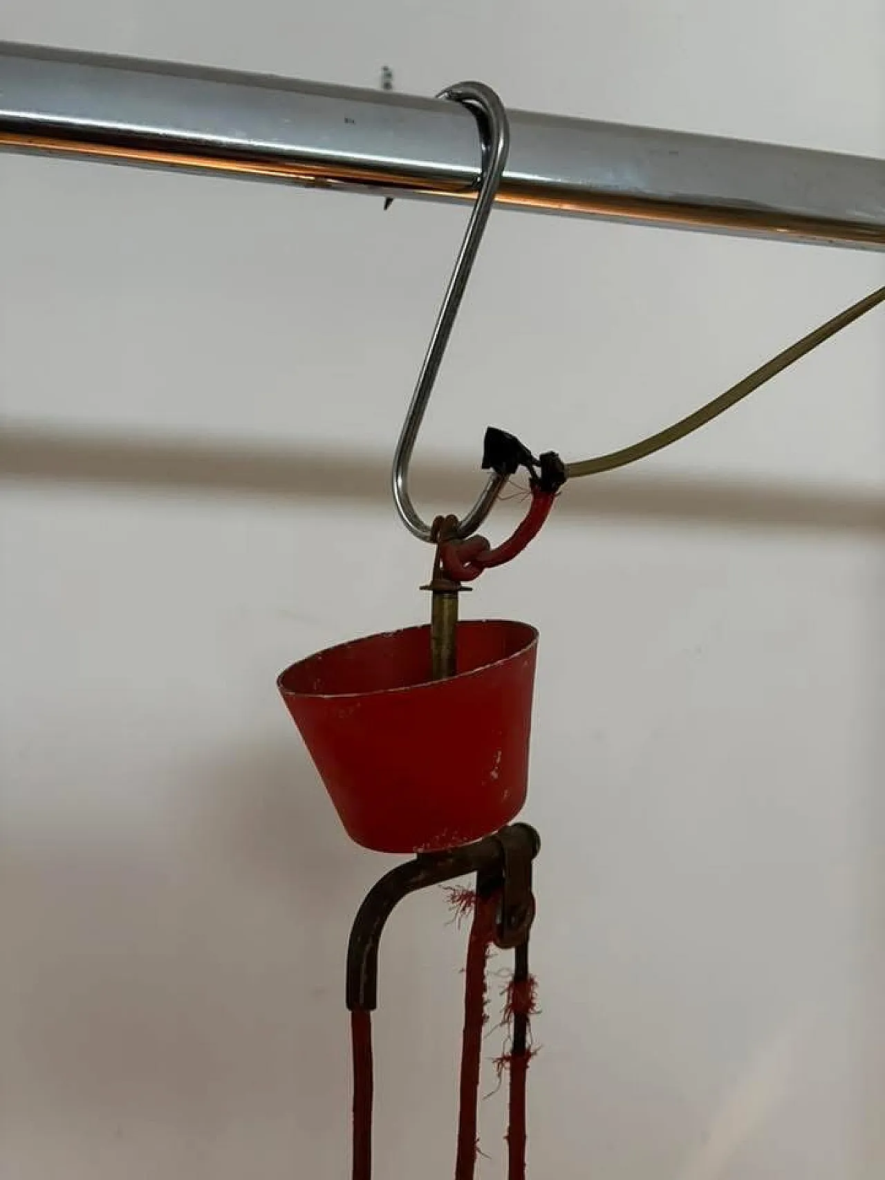 Metal chandelier, 1920s 4