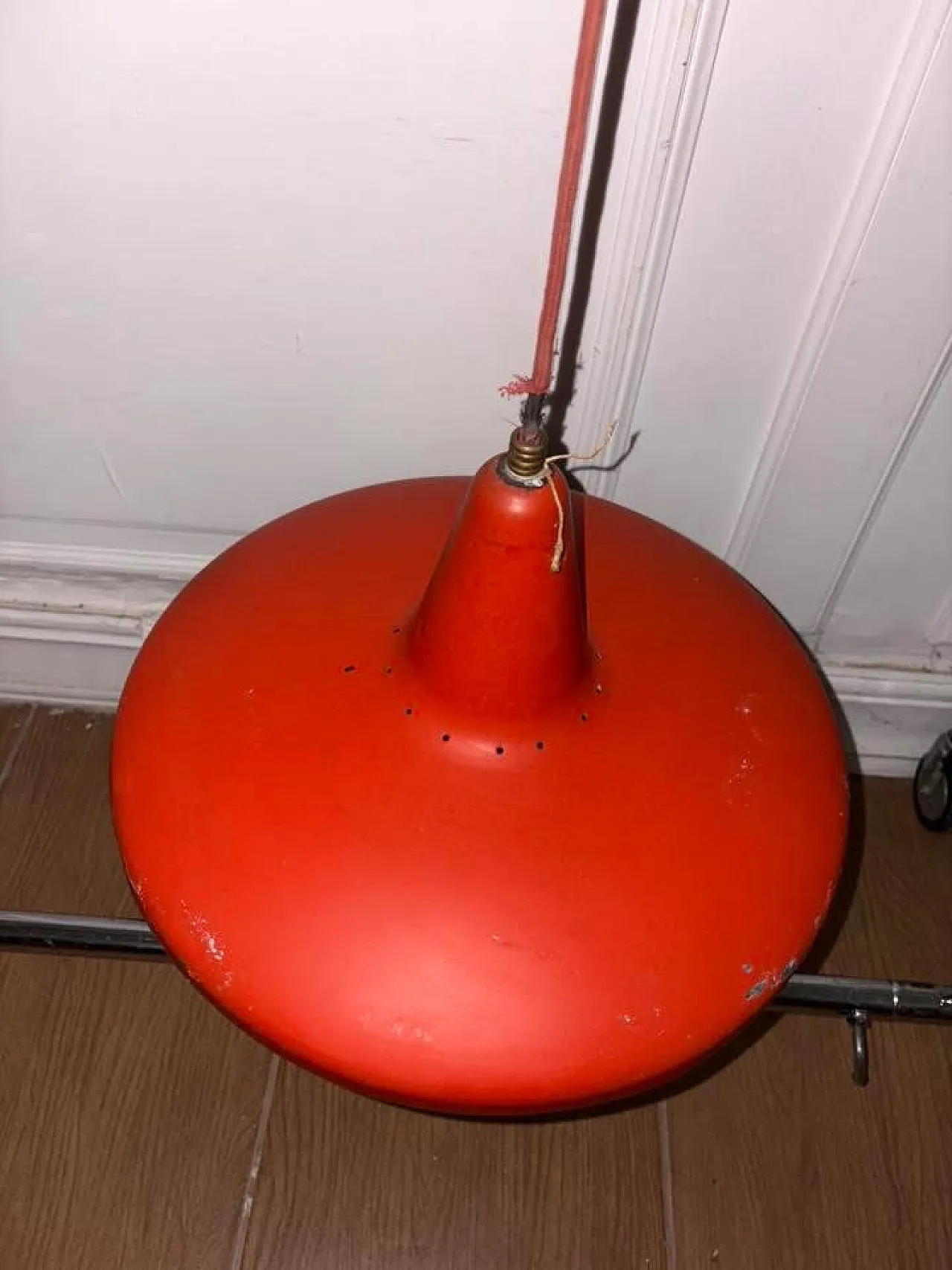 Metal chandelier, 1920s 9