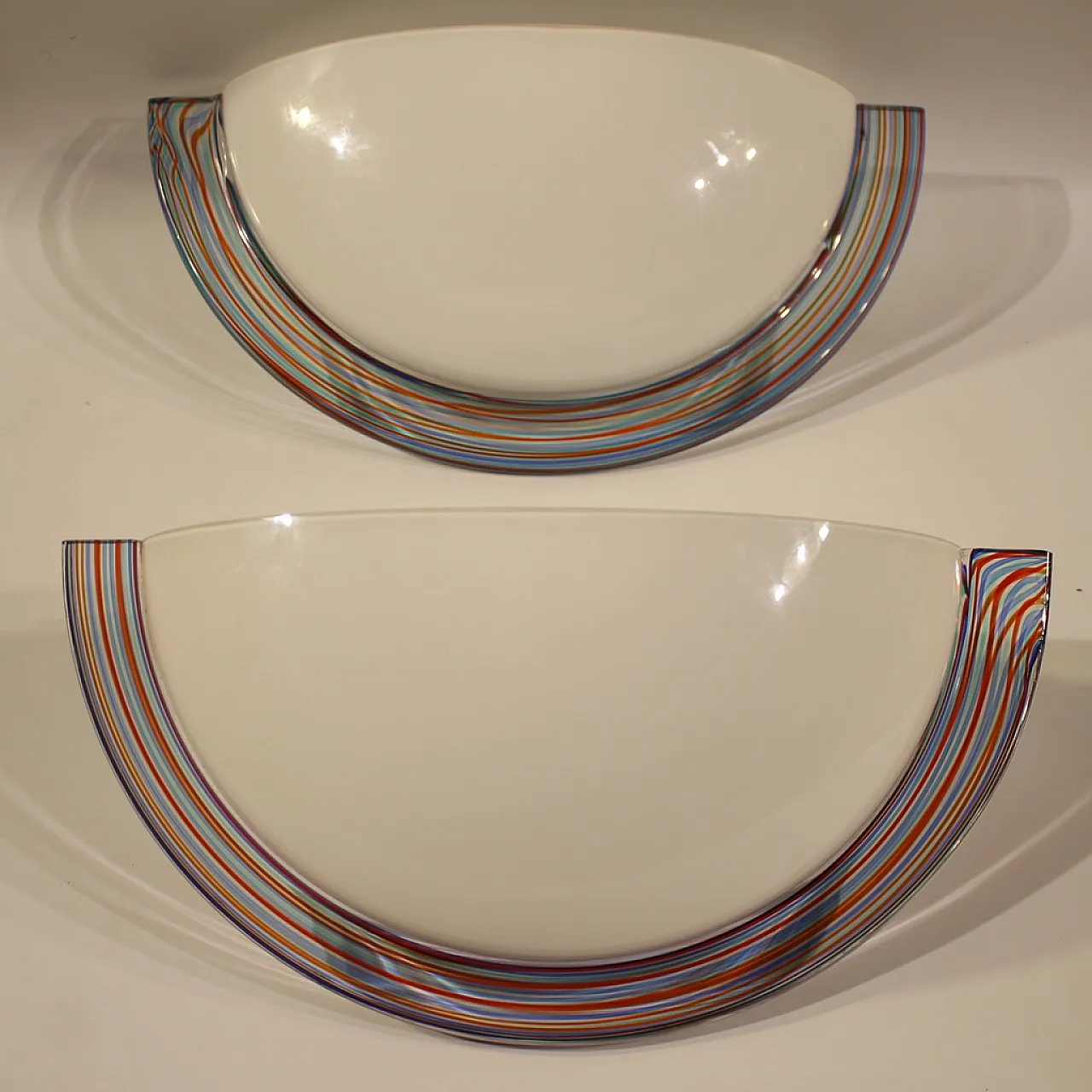 Pair of Italian sconces, 70s 6