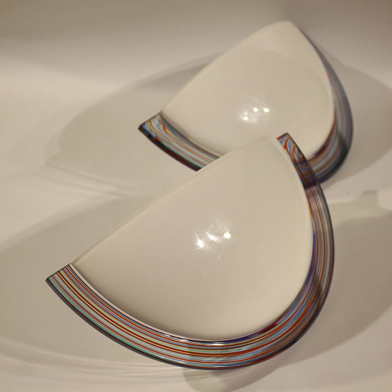 Pair of Italian sconces, 70s 10