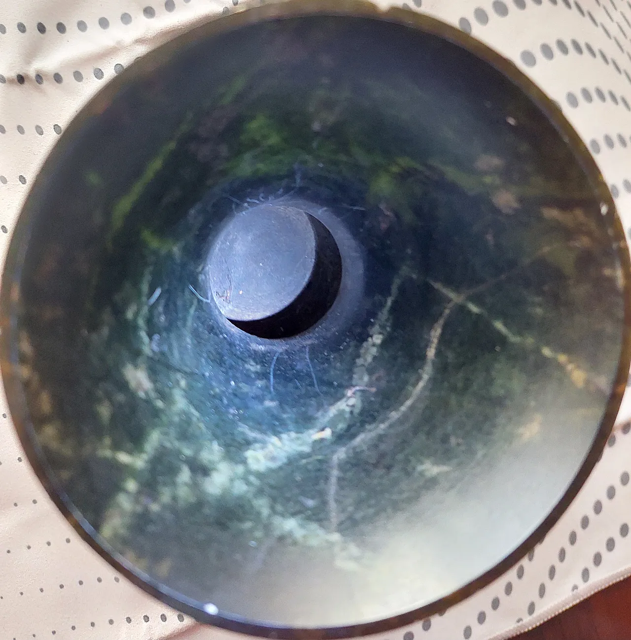 Spinach green nephrite jade vase,  17th century 16