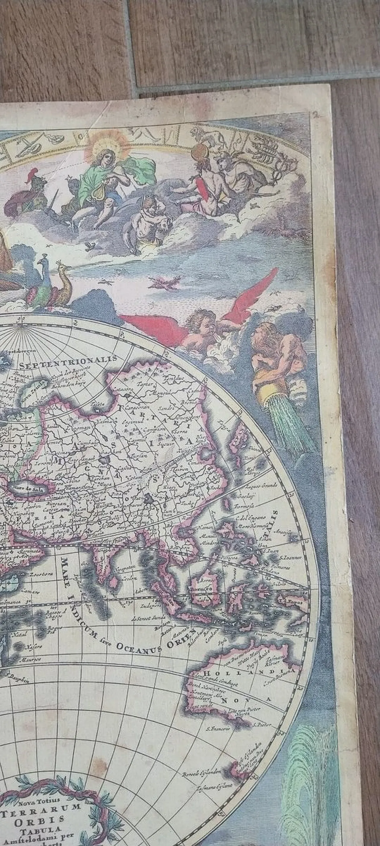 Carta Nova Totius Terrarum Orbis Tabula, Amsterdam, '600 2