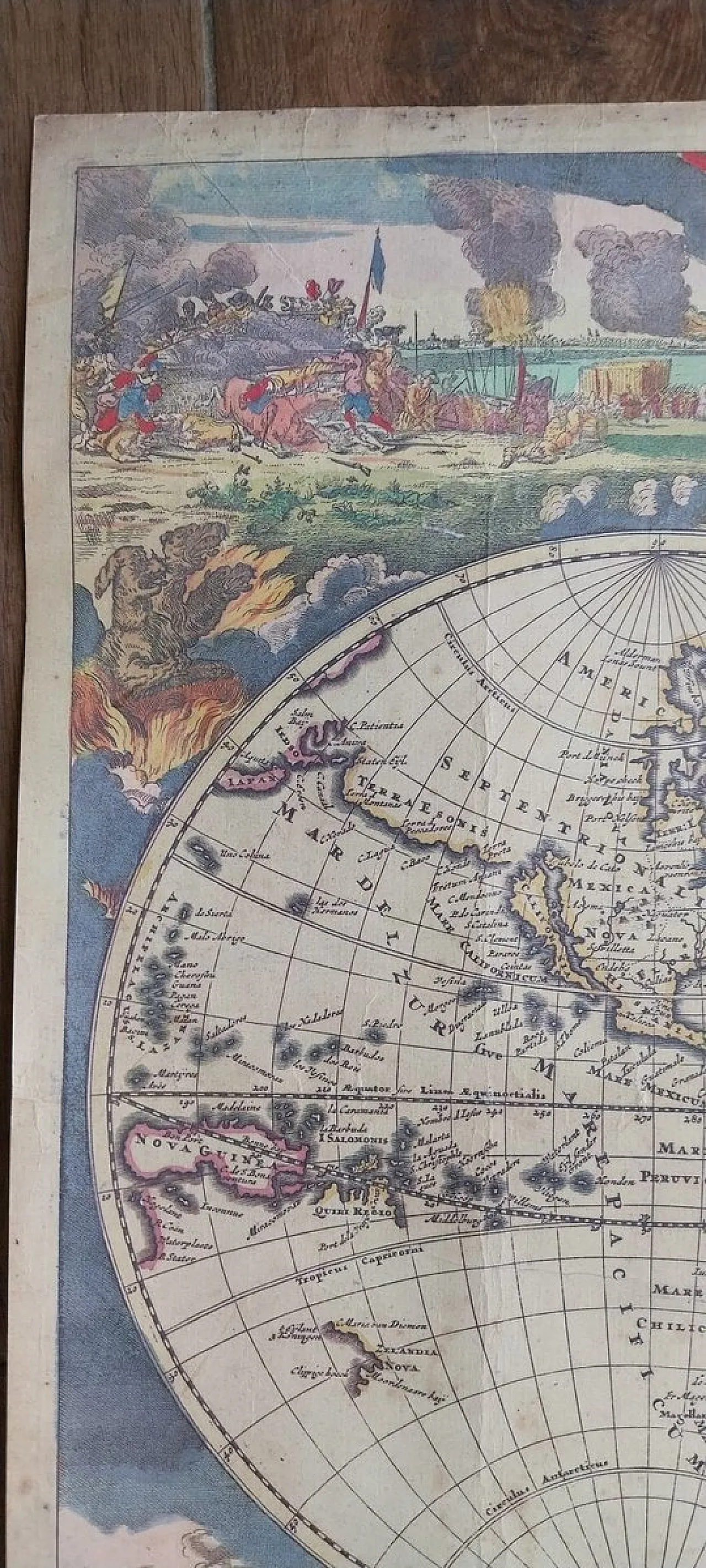 Carta Nova Totius Terrarum Orbis Tabula, Amsterdam, '600 3