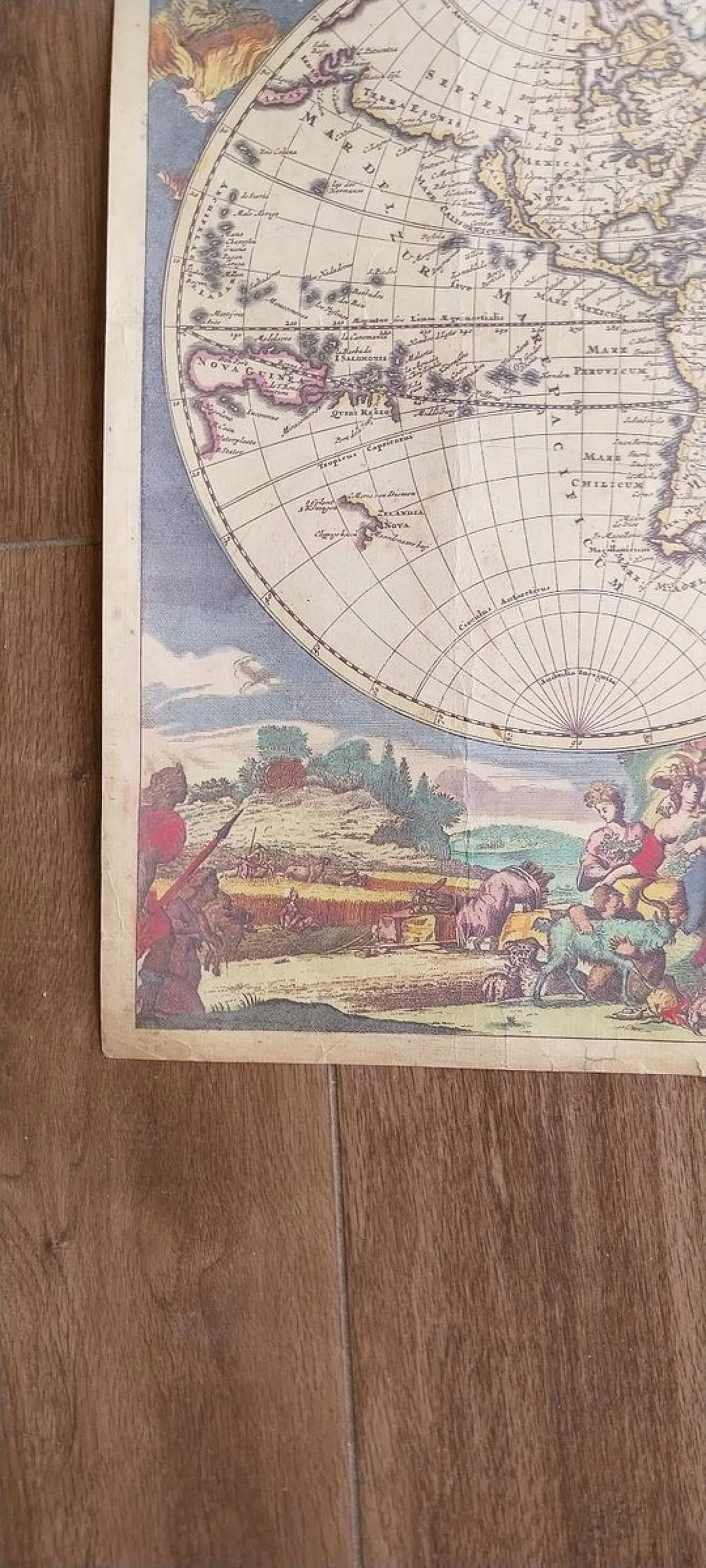 Carta Nova Totius Terrarum Orbis Tabula, Amsterdam, '600 6
