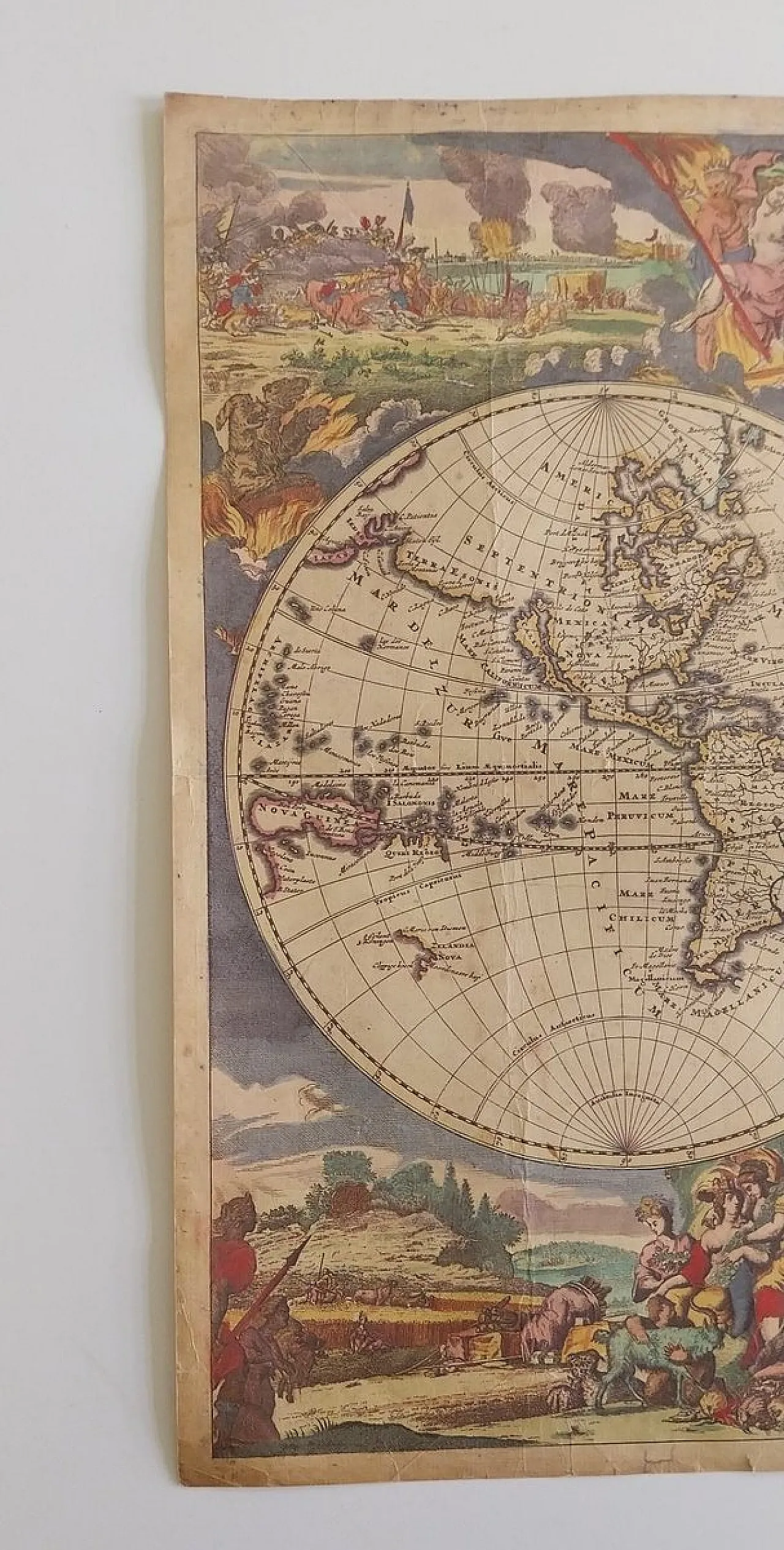 Carta Nova Totius Terrarum Orbis Tabula, Amsterdam, '600 8