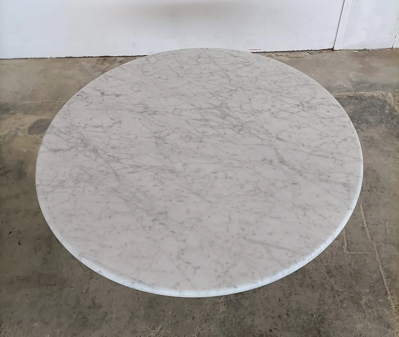 Tavolo  M1 Mangiarotti in marmo Carrara, anni '70 4
