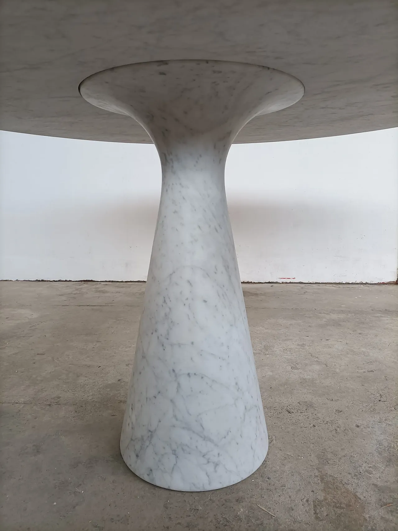 Tavolo  M1 Mangiarotti in marmo Carrara, anni '70 11