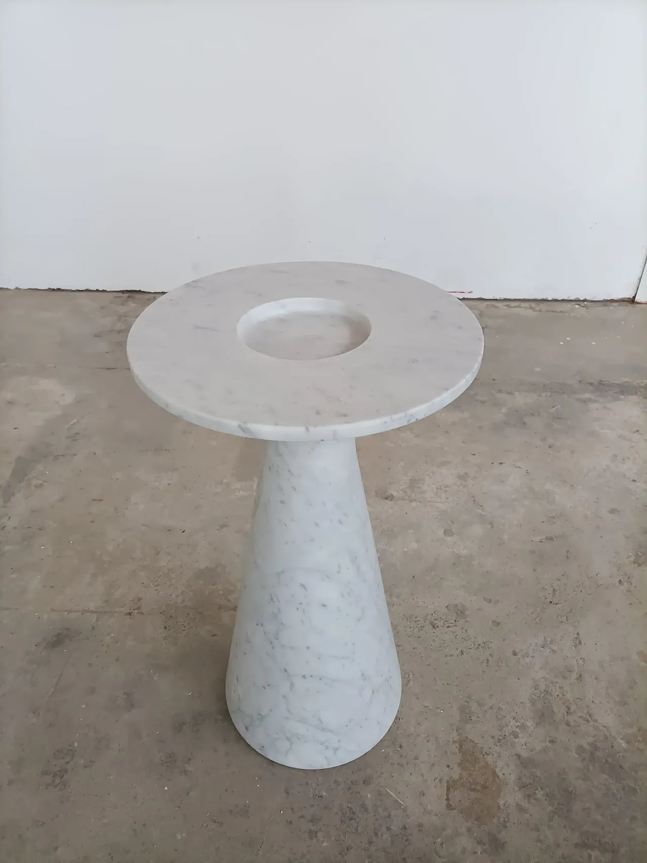Tavolo  M1 Mangiarotti in marmo Carrara, anni '70 12