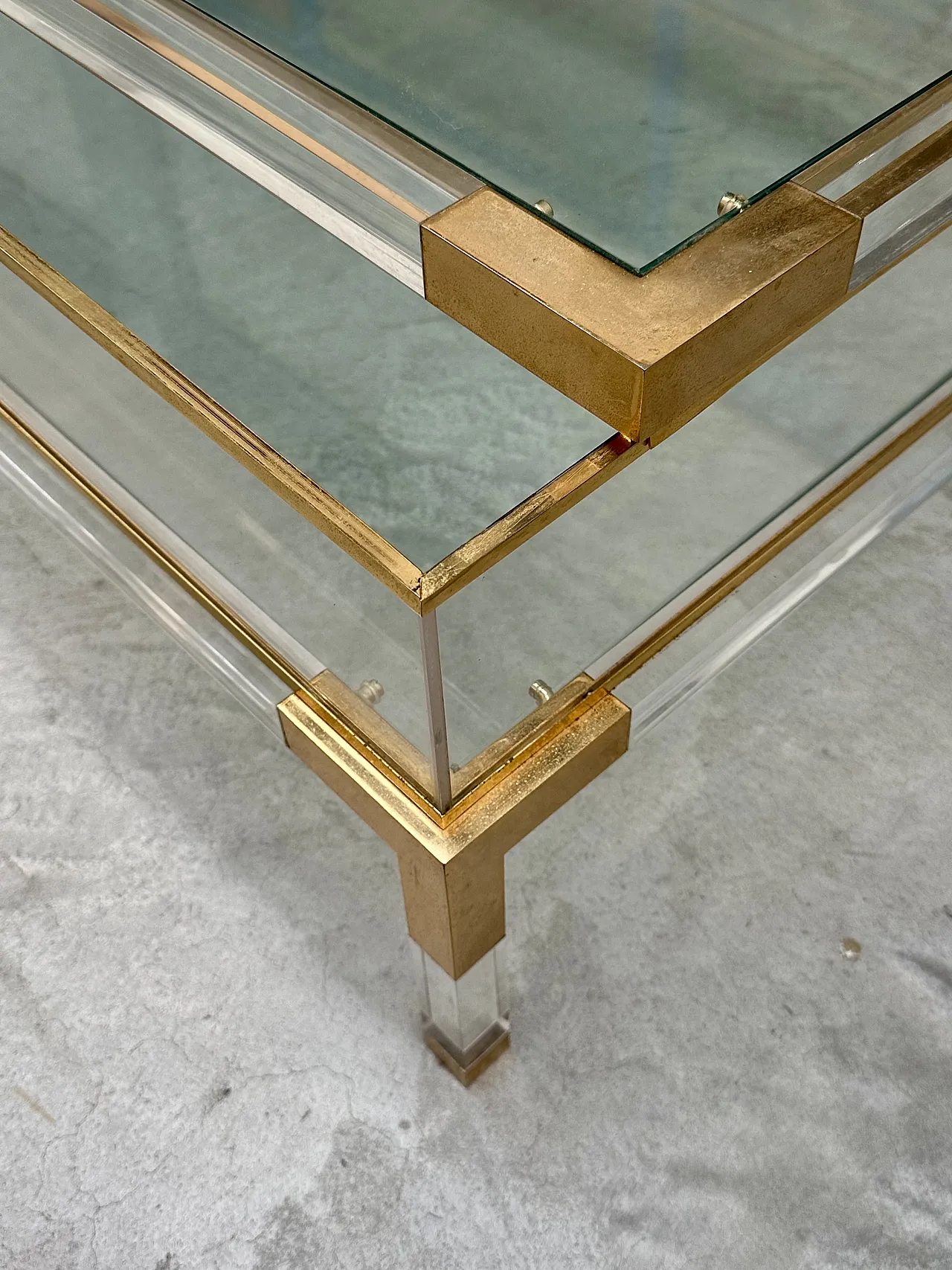 Coffee Table “Maison Jansen Paris” with sliding top, 1970s 9