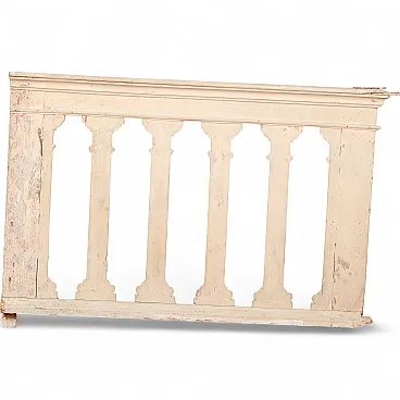 Wooden railing, 20th century