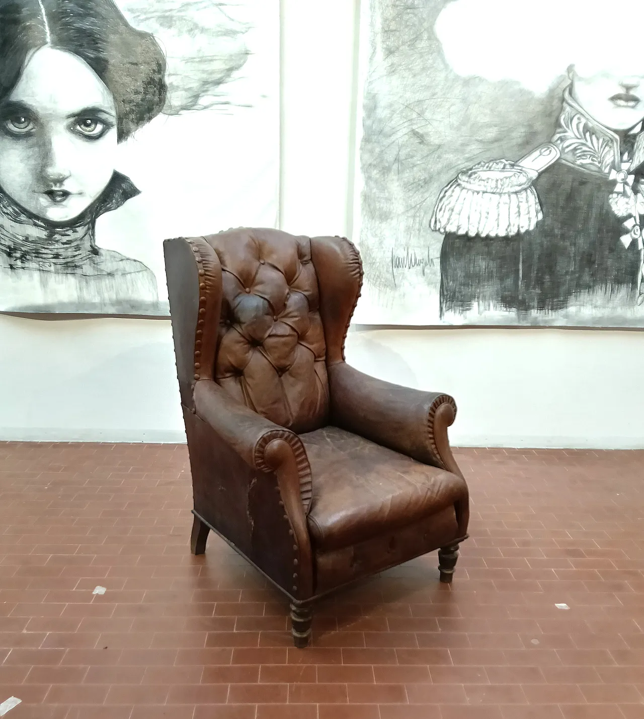 poltrona Bergere, originale anni '20 6