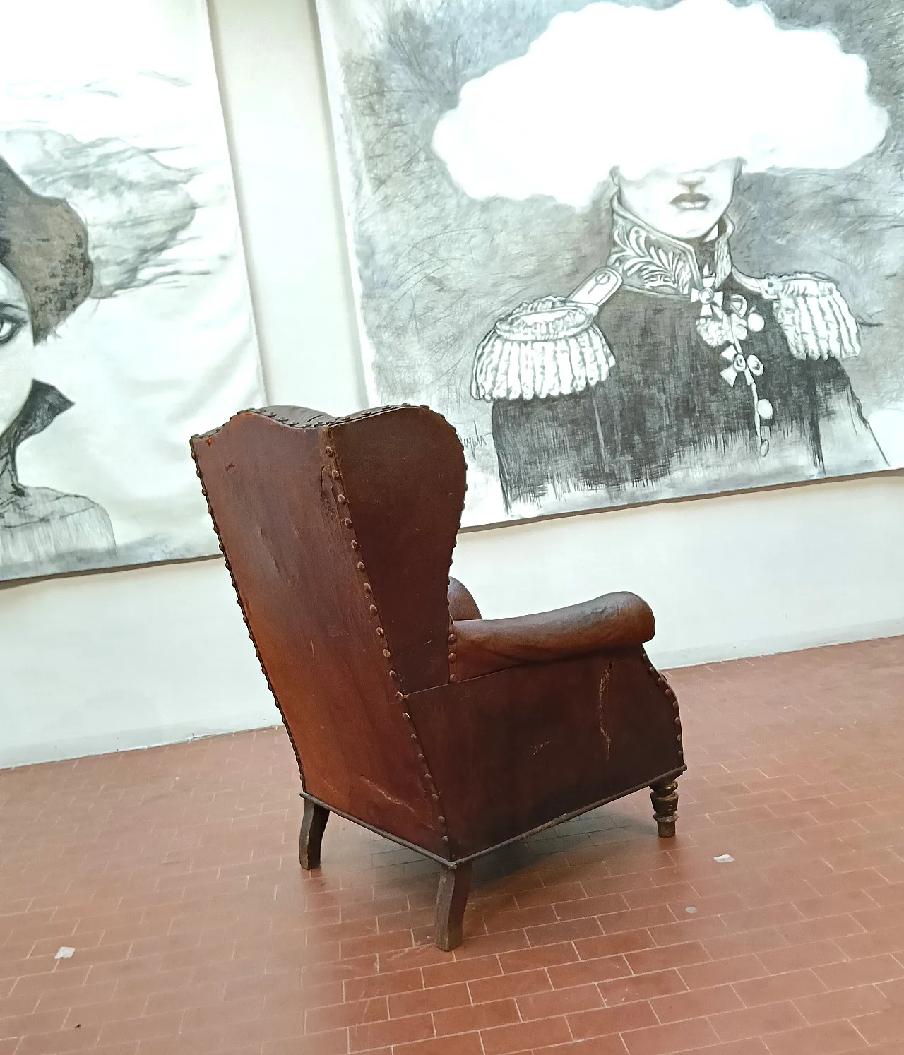 poltrona Bergere, originale anni '20 19