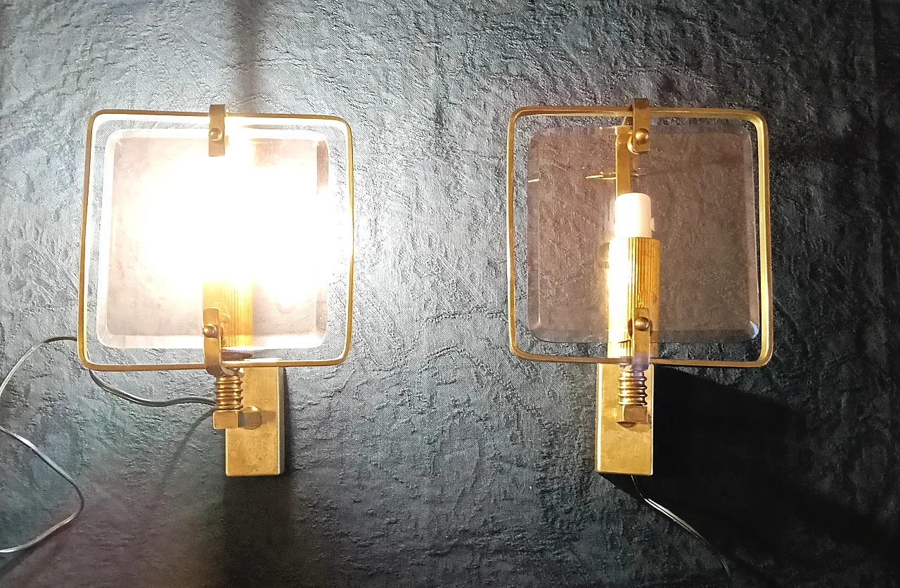 Coppia appliques, anni '60 4