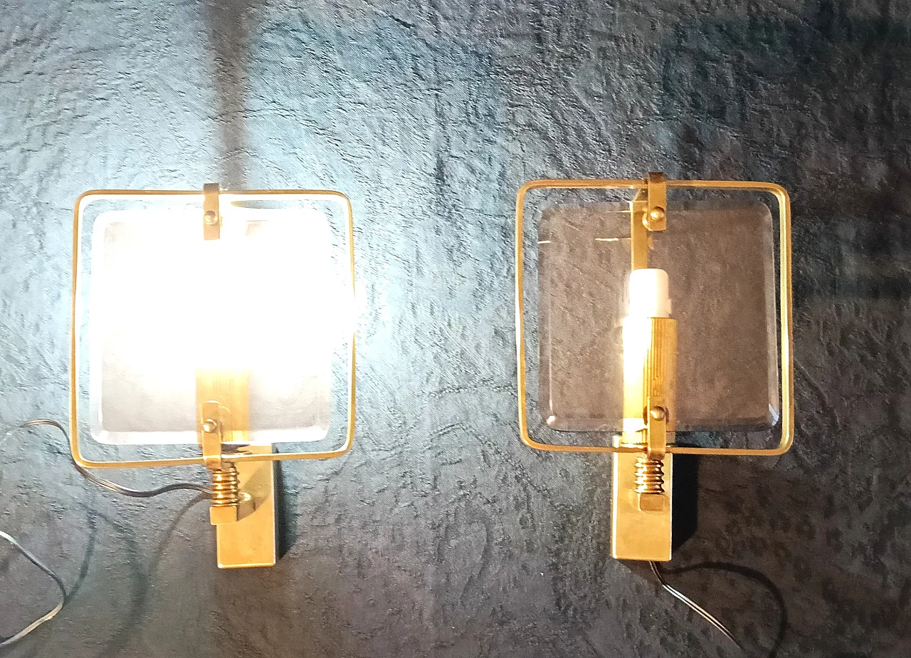 Coppia appliques, anni '60 5